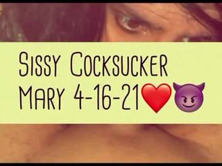 Submissive Sissy Cocksucker Blowjob|Throatfuck